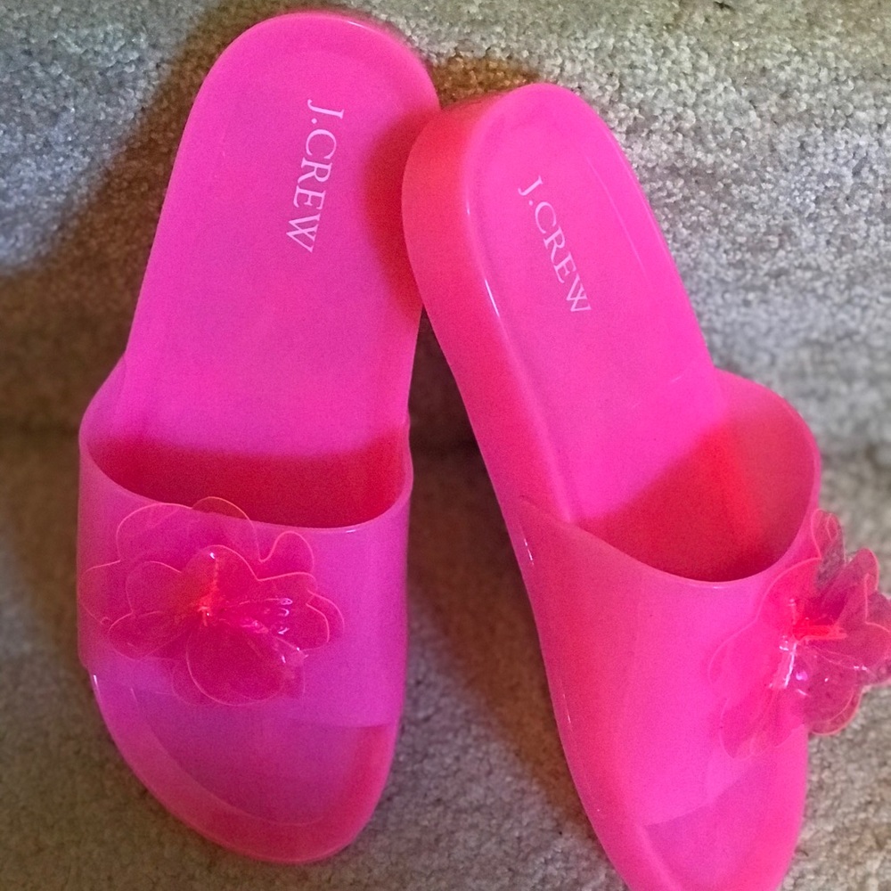 J crew women’s pool slides